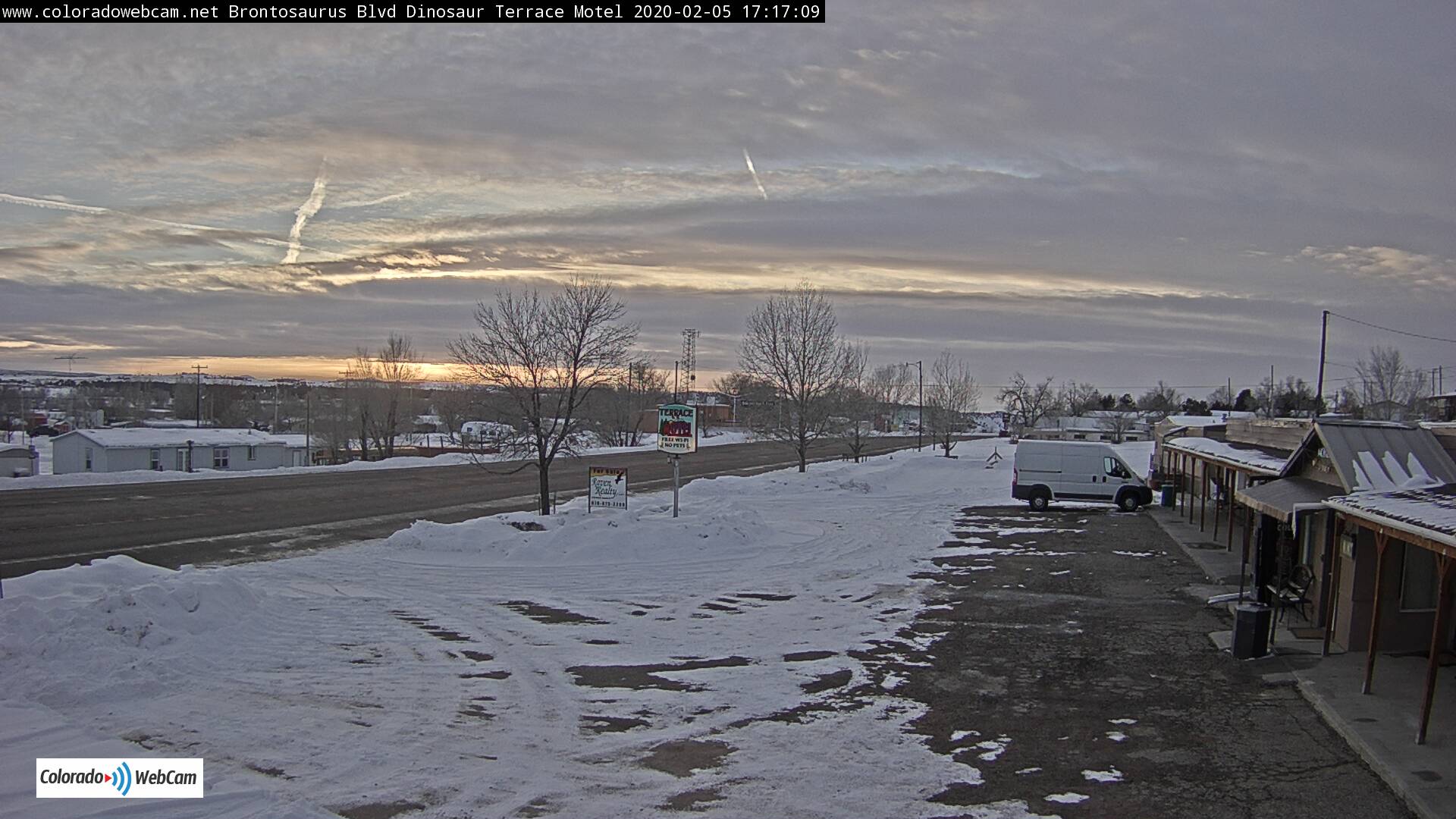 Dinosaur cam Brontosaurus Blvd, Dinosaur Colorado cam Terrace Motel Colorado cam